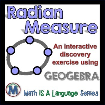 Radian Measure - interactive discovery exercise - Geogebra
