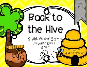 Sight Word Back to the Hive