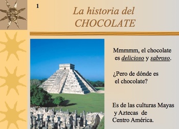 Spanish Adjectives through the culture of Mayan chocolate