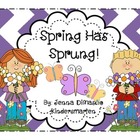 Spring Has Sprung Mini Unit {Math and Literacy}