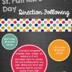 St. Patrick&#039;s Day Direction Following