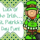 St. Patrick's Day Fun Mini Unit