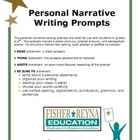 Test Formatted Personal Narrative Writing Prompts