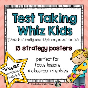 Test Taking Strategy Posters