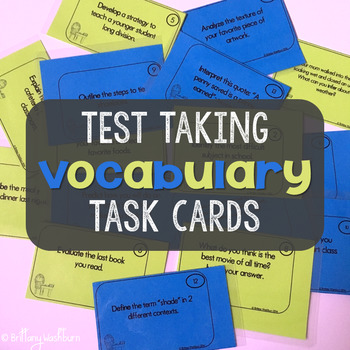 Test-Taking Vocabulary 
