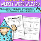Weekly Word Wizard - Set Two