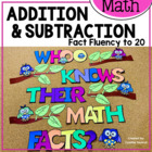Whoo Knows Their Math Facts?  (Addition & Subtraction Fact