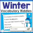 Winter Wonderings - 24 Riddles for Key Details and Inference